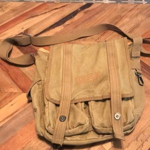 AE Canvas Messenger Bag